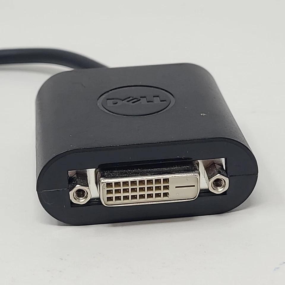 Dell Mini-Display Port (Male) To DVI-I (Single Link) Dongle Adapter Cable G44DK - Image 3 of 4