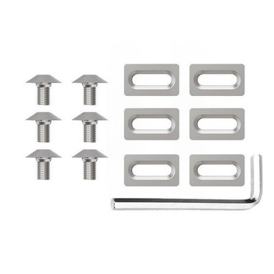 Rennrad Pedal Cleat Schrauben M5 2,0x1,3x0,2cm und 2,4x1,4x0,3cm