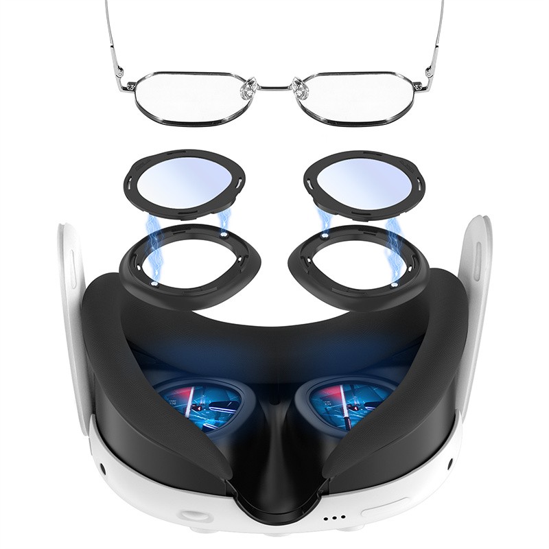 VR Glass Anti-blue Lens Accessories For Meta Quest 3 VR Eye Protector Glasses