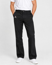 The Curling Company Pants Tournament Curling Black Polyester Cotton Size Medium