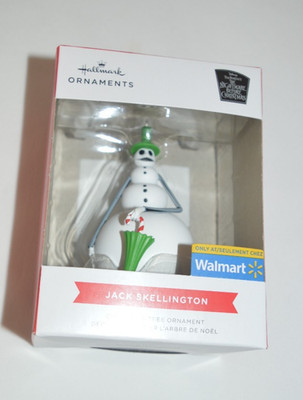 HALLMARK 2025 JACK SKELLINGTON WALMART ONLY - CHRISTMAS TREE ORNAMENT