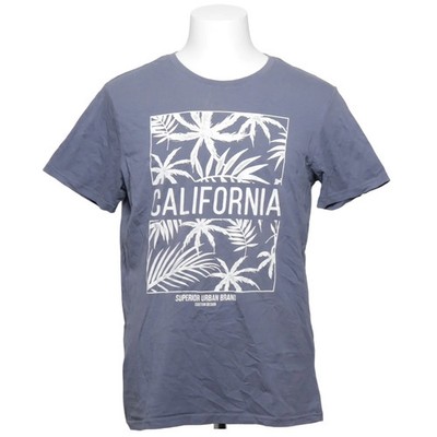 Firefly, T-shirt, Größe: M, Fir Armond M Tee, Blau, Baumwolle, Print #kAW