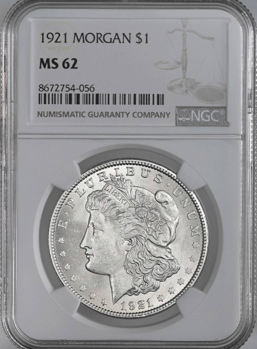NGC 1921 Year Morgan US Dollars (1878-1921) for sale | eBay