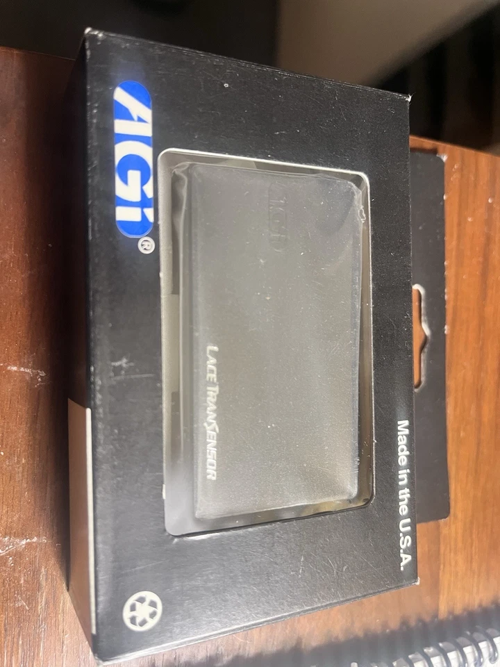 Nuevo de Lote Antiguo AGI Don Lace Signature Tranzsensor Humbucker Pastilla Negra En Caja Foto 2 de 4