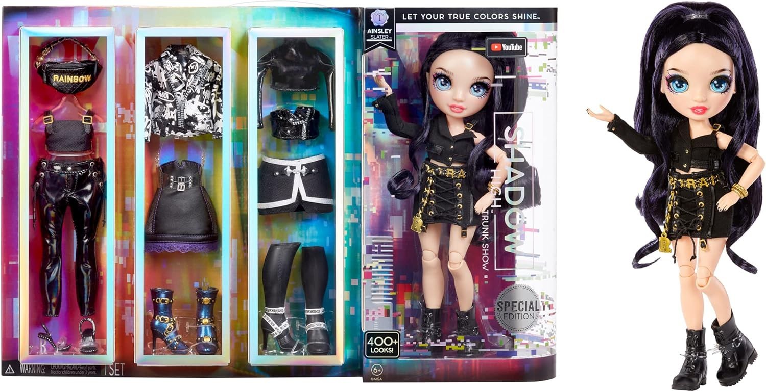 Puppe AINSLEY SLATER 28Cm Sonderausgabe SHADOW HIGH MGA Rainbow 14590₽