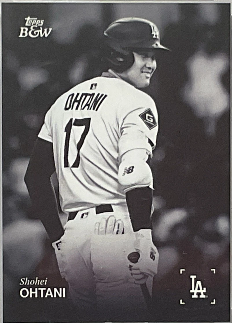 2020 Topps On Demand Black & White - Shohei Ohtani #6 for sale | eBay