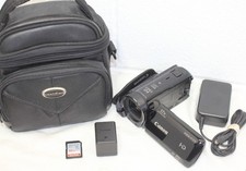 Canon VIXIA HF R70 Full HD Camcorder Black 32x Tested Nice Bundle 57x Zoom