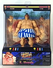 JADA ULTRA STREET FIGHTER II FINAL CHALLENGERS E. HONDA 6'' SCALE ACTION FIGURE