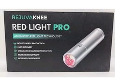 NEW Rejuvaknee Red Light Pro Advanced Light Therapy Vibration Heating Massager