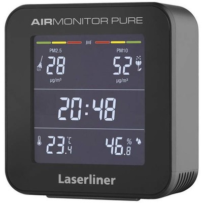 Laserliner 082.431A Particulate Meter AirMonitor Pure Particulate, Temper