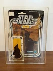 Vintage Kenner Star Wars Jawa w/12 Back Cardback & Case Hong Kong COO+++