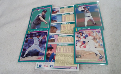 1991 Score  Baseball part. set 200-299  Pick cards that you may want/need.