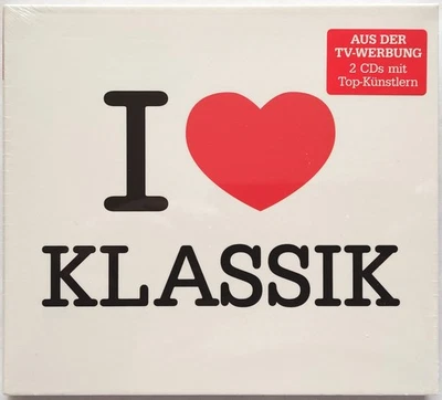 Various - I Love Klassik (2013) NEU, 2-CD's, 31 Tracks, Classical, Sony Music - Bild 1 von 2