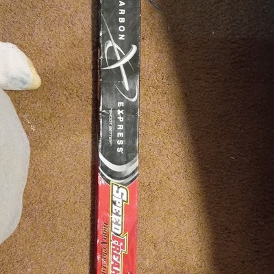 Carbon Express Speed Freak Carbon Arrows Black Yellow Fletched High Velocity