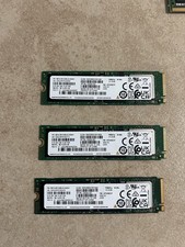 Lot of 3 Samsung PM981a NVMe SSD 512GB m.2 2280 Solid State Drive MZ-VLB512B