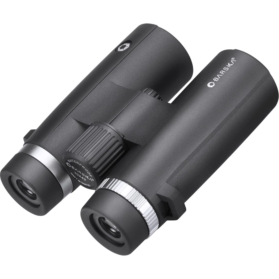 BARSKA WATERPROOF ANTI FOG 10x42mm Roof Lens Black Drop Resistant Binocular - Image 4 of 4