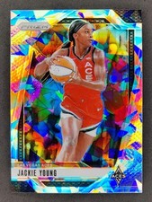 2024 Panini WNBA Prizm JACKIE YOUNG Silver Ice Prizm #1 Las Vegas Aces