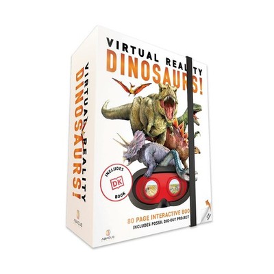Virtual Reality Dinosaurs Gift Box - Illustrated Interactive VR Book and STEM...
