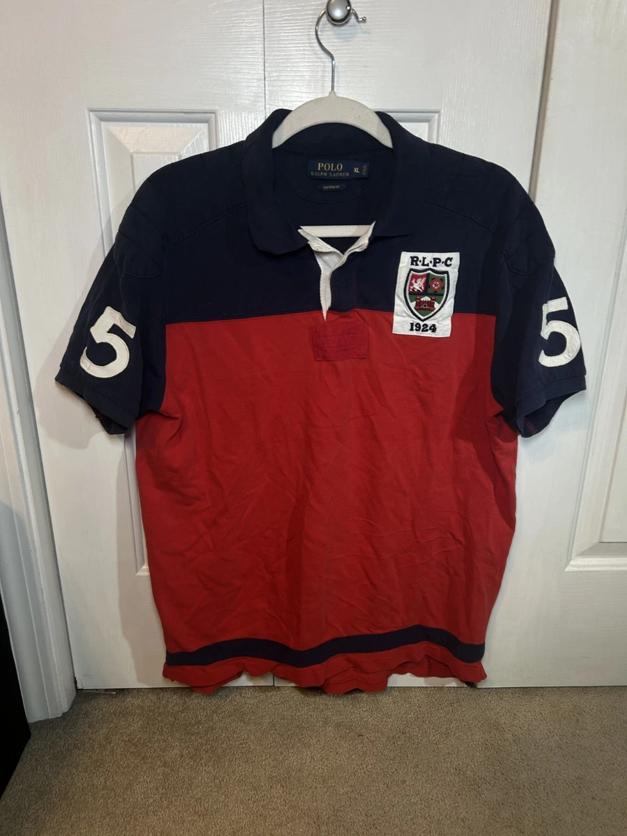 Polo by Ralph Lauren ラガーシャツ XL Polo Ralph Lauren Red Size XL Shirts for Men for sale | eBay