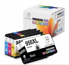 950XL 951XL Ink Cartridge Combo Pack Black and Color 4-Pack