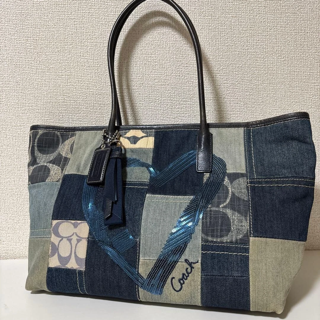 Coach Poppy Denim Bags & Handbags for Women for sale | eBay