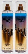 BATH  BODY WORKS OPEN SKY FINE FRAGRANCE MIST SPRAYS 8 OZ EA NEW X2
