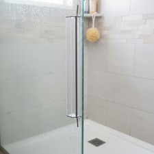 M 6258 Frameless Shower Door Bottom Seal for 3/8 In. Thick Glass Doors Stop...