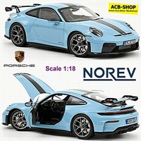 Porsche 911 GT3 Mit Weissach-Paket 2025 Typ: 992.2 Gulfblau 1:18 Norev 187000