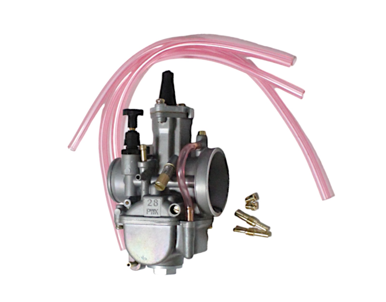 Carburateur 28 mm PWK Racing Power Force en alliage usiné pour moteur de compétition