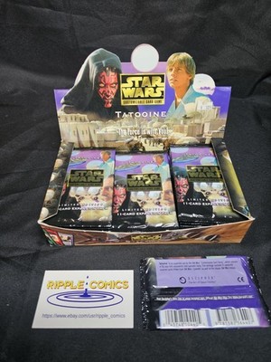 1x Star Wars CCG Tatooine Limited Edition Booster Pack Factory Sealed