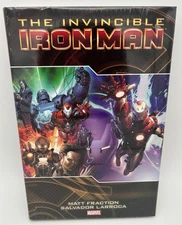 The Invincible Iron Man 2 Matt Fraction & Larroca - New Hardback  MINT Unopened
