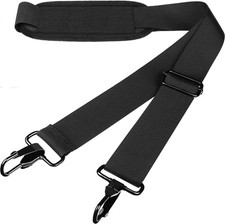 Shoulder Strap 56 Inch,Universal Adjustable Belt Large, Black