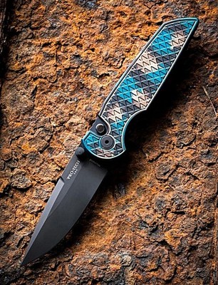 Pro Tech Integrity INT1106-Shipwreck RELIC Manual Folder MagnaCut Pocket Knife