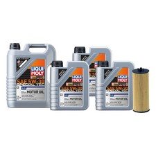8L Liqui Moly Special Tec LL 5W-30 Wix Engine Oil Change Kit for C217 W222 4.7