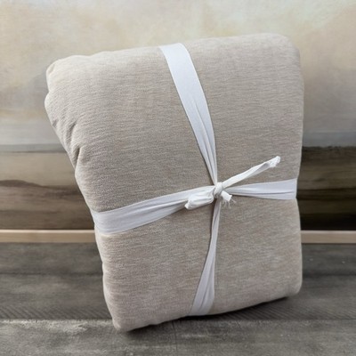 Pottery Barn Cozy Cloud Duvet Cover King/Cal. King Oatmeal Wrinkles Read