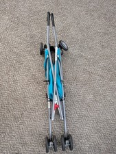 Used Childrens Stroller Blue and Black with Wheels Great Condition