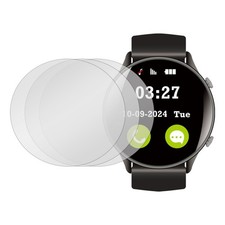 3pcs Watch Screen Protector 40mm Tempered Glass Anti-Spy Protection, Gray