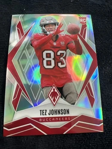 TEZ JOHNSON 2025 Panini Phoenix Silver #166 BUCS!