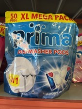 Prima 5 in 1 Dishwasher Pods - 50 pods
