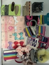 Lot of Girl's Hair Accessories Headbands/Small Clips/Medium Bows/Flowers