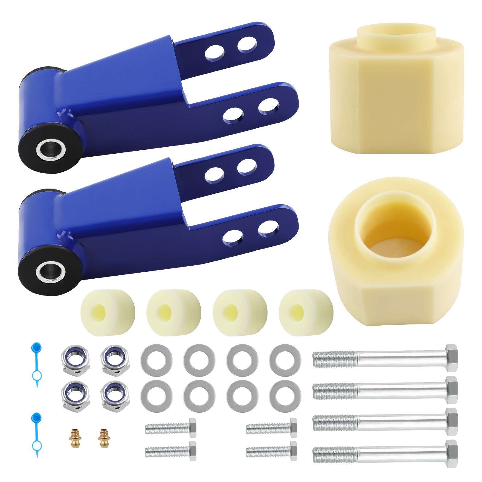 Kit rehausse 3 et 2 pouces pour monter de grands pneus sur Jeep Cherokee XJ