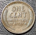 1909 VDB Lincoln Cent Penny - VG Condition