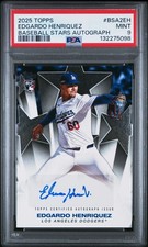 2025 Topps Baseball Stars Autographs Edgardo Henriquez Auto RC #BSA2-EH PSA 9 