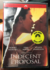 Indecent Proposal DVD, 2002 Robert Redford Demi Moore Woody Harrelson NEW 