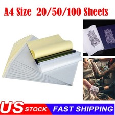 Tattoo Transfer Paper Stencil Carbon Thermal Tracing Hectograph Supplies Sheets