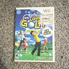 Capcom We Love Golf! Nintendo Wii 2008 E10+ NTSC-U/C Multiplayer Manual