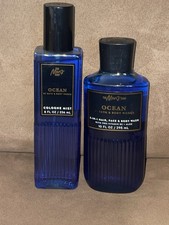 Bath Body Works The Mens Shop Ocean Collection Cologne Mist 3-in-1 Wash NOS