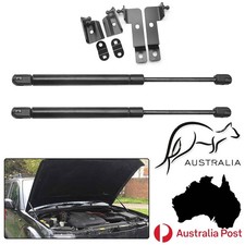 Front Spring Gas Struts Strong Arm Rod Hoods For Nissan Frontier Navara D40 2PC 