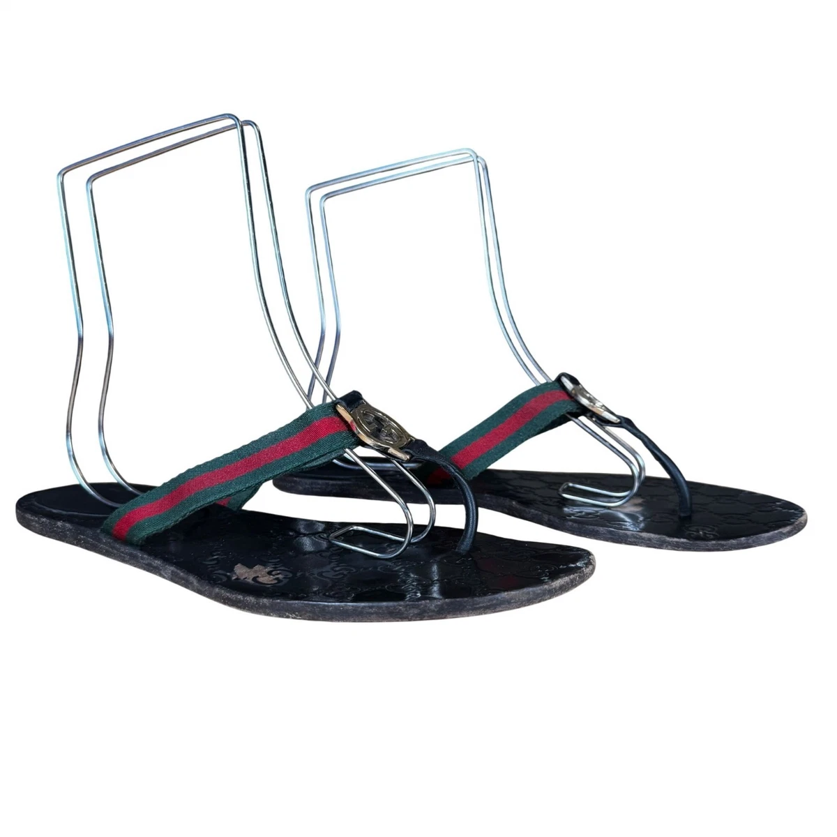 Gucci Striped Sandals for Women for sale | eBay