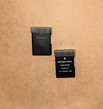 Pair of OEM Nikon EN-EL14a Battery D3100 D3200 D3300 D3400 D5100 D5200 D5300